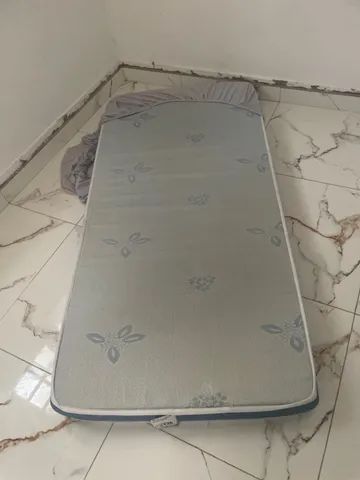 Colchão Solteiro Querubin Liso 88cm Espuma D20 - Solteiro