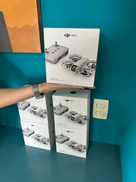 Drone dji Neo Combo flymore Anatel Br  - lacrados nota fiscal e garantia  - Foto 4