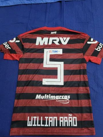 Camisa Oficial Flamengo 2019 - Willian Arão - Foto 5