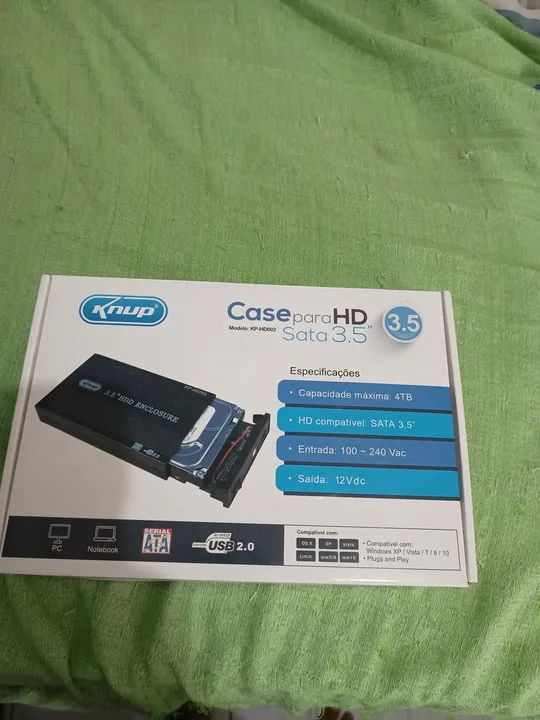 Case para HD Satã 3.5"