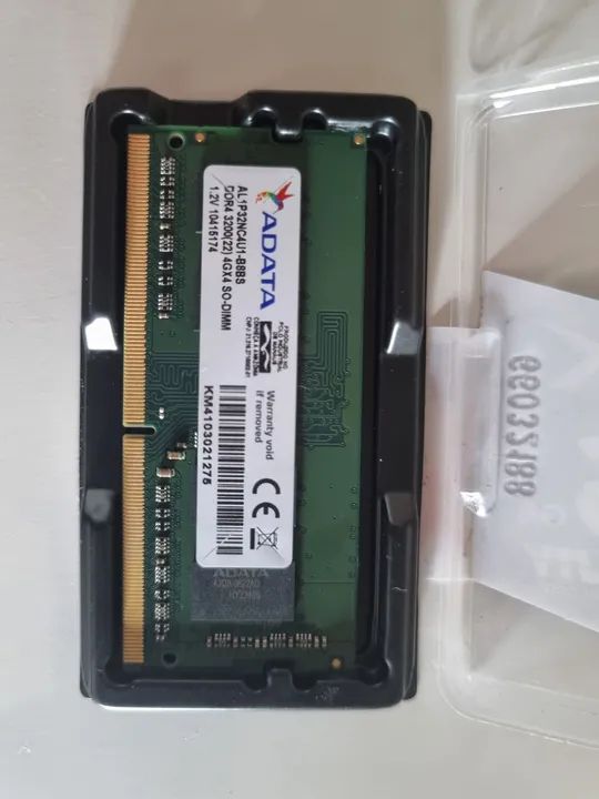 Memoria Adata RAM DDR4 3200mhz 4gb (notebook)