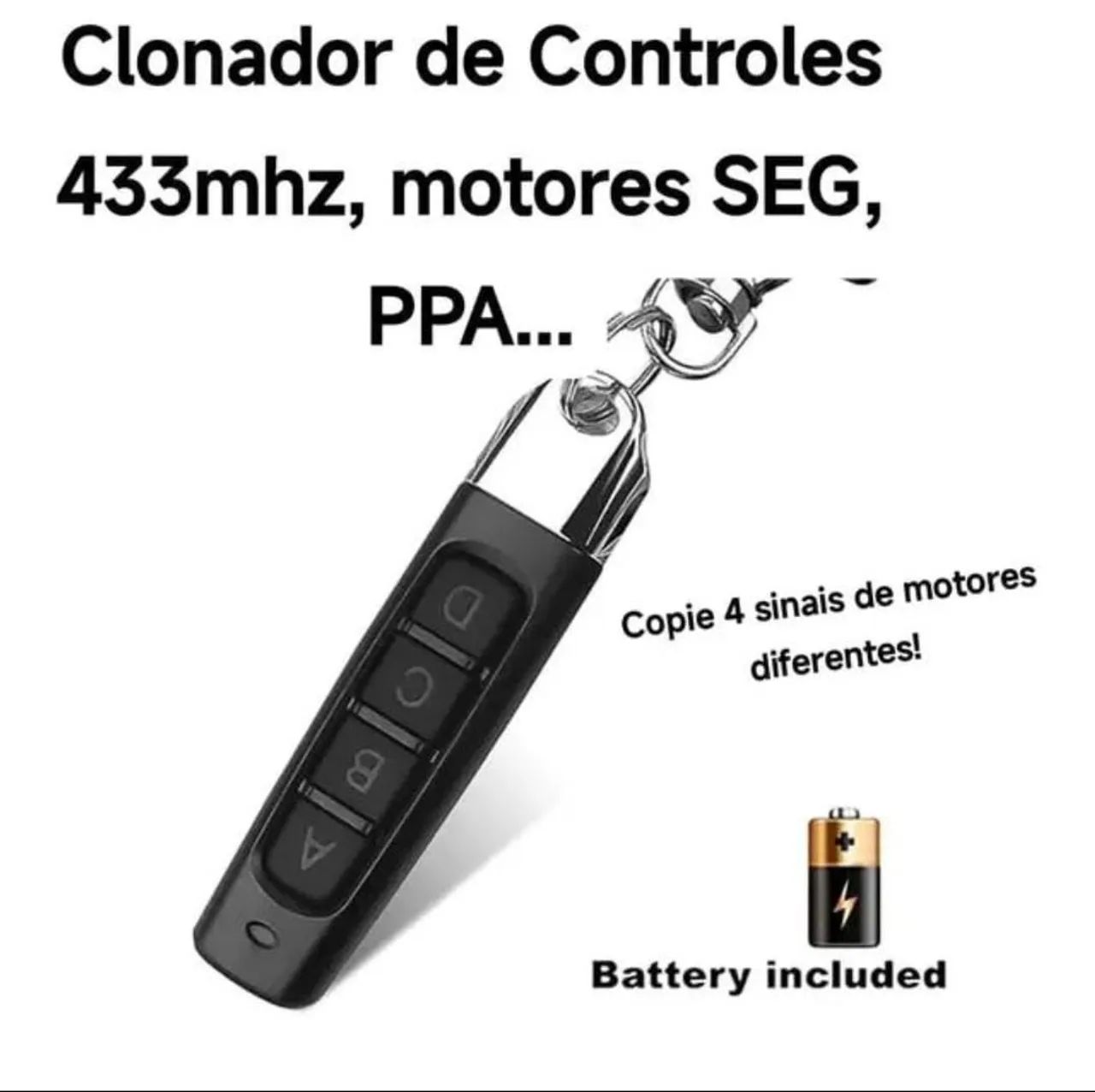 CONTROLE CLONADOR PORTÃO REMOTO. - Foto 3