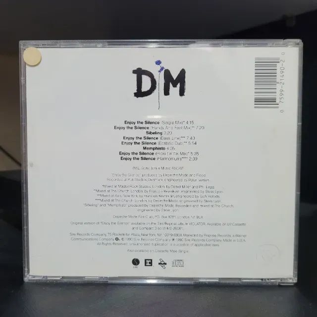 CD Depeche Mode - Enjoy the Silence (CD Single Importado - Usado CD Depeche Mode - Enjoy the Silence (CD Single Importado - Usado