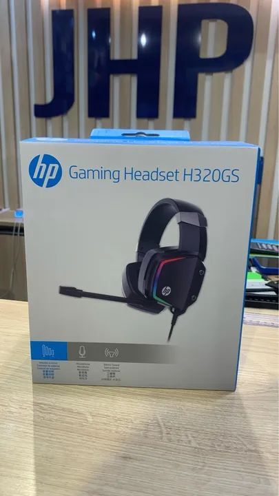 Headset Gamer HP H320GS - Novo lacrado - Loja Física - Parcelamos sem juros - Curitiba