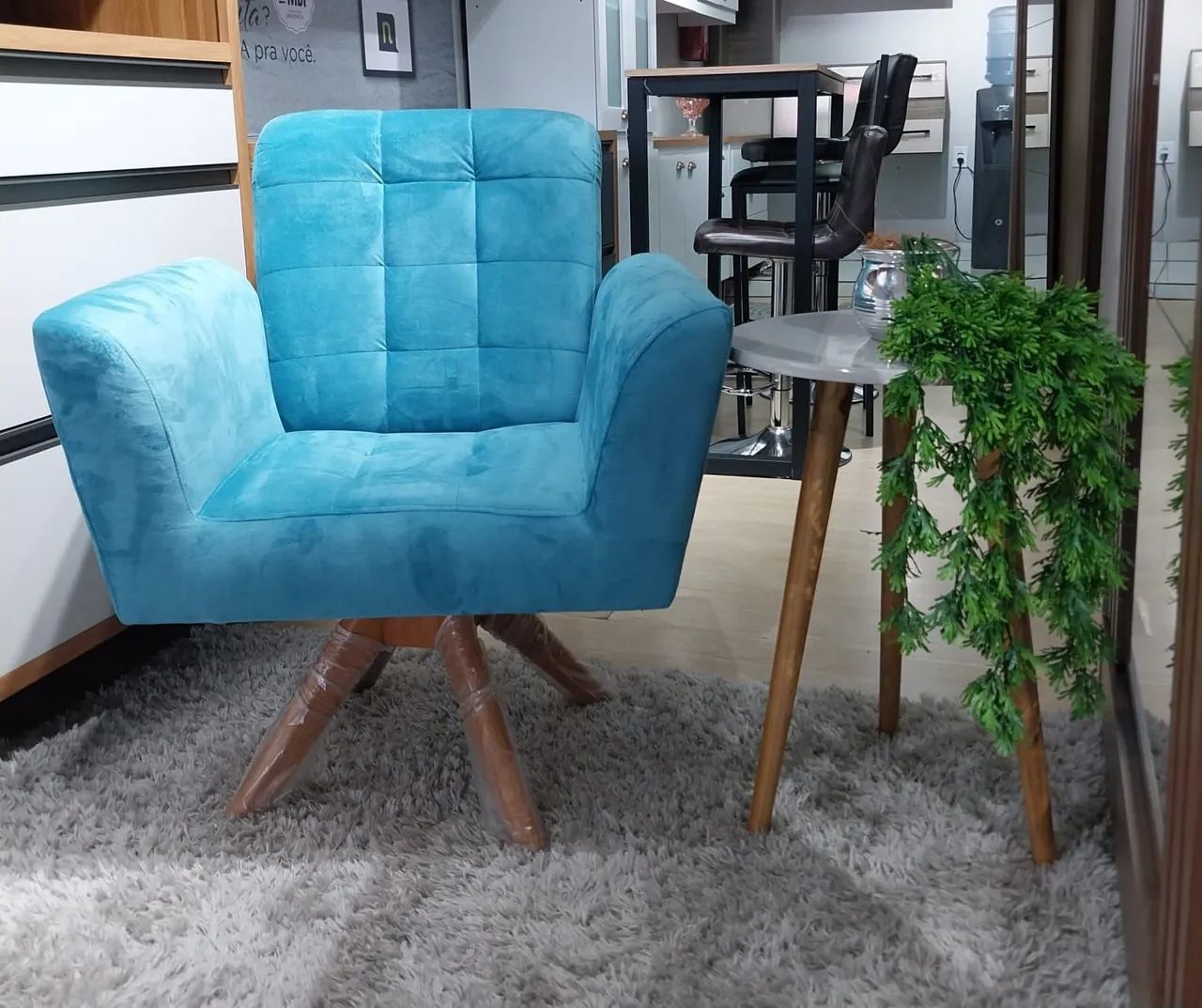 Poltrona macia - Poltrona Giratória - comprou chegou 
