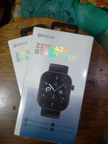 Zeblaze BTalk Plus novo na caixa, todos os cabos e nota fiscal - Foto 2