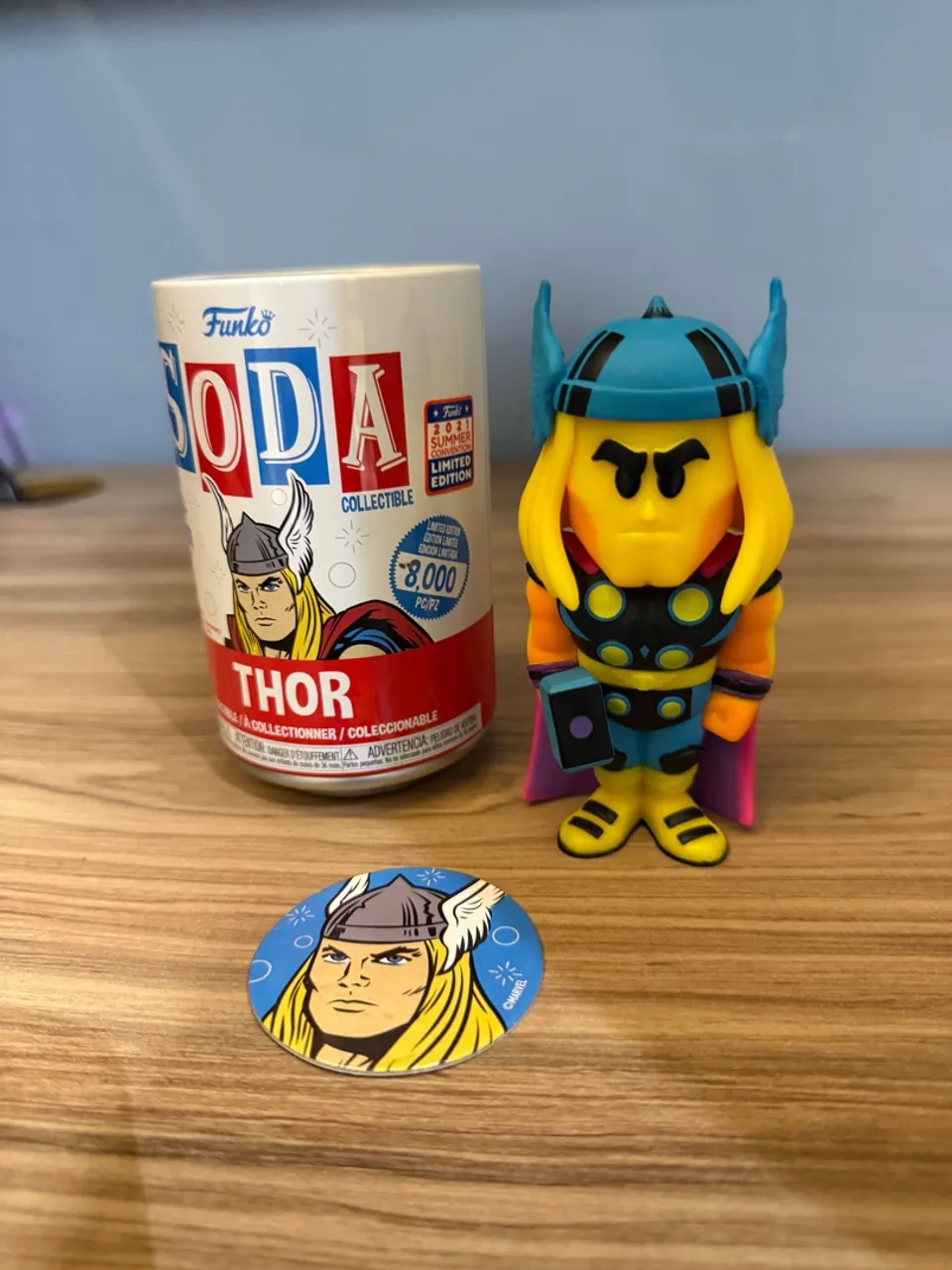 Funko Soda Chase Thor Limited Edition - Colecionável