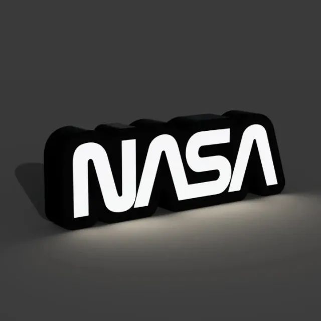 Luminária da Nasa com Iluminação LED - Impressão 3D, Botão Liga/Desliga e Fonte 12V Inclus - Foto 2