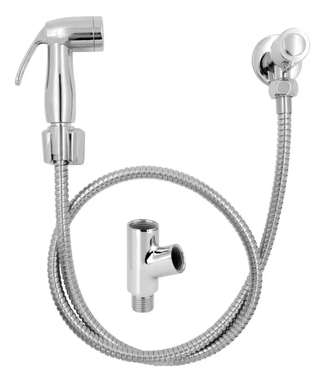 Ducha Higiênica Cromada para Banheiro