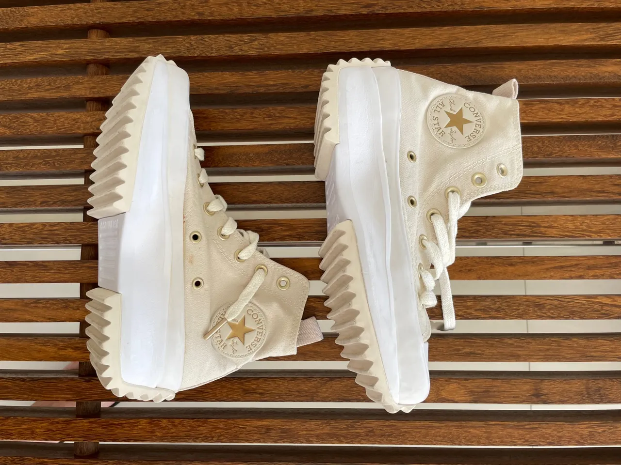 Converse Run Star Hike Bege - Novo!