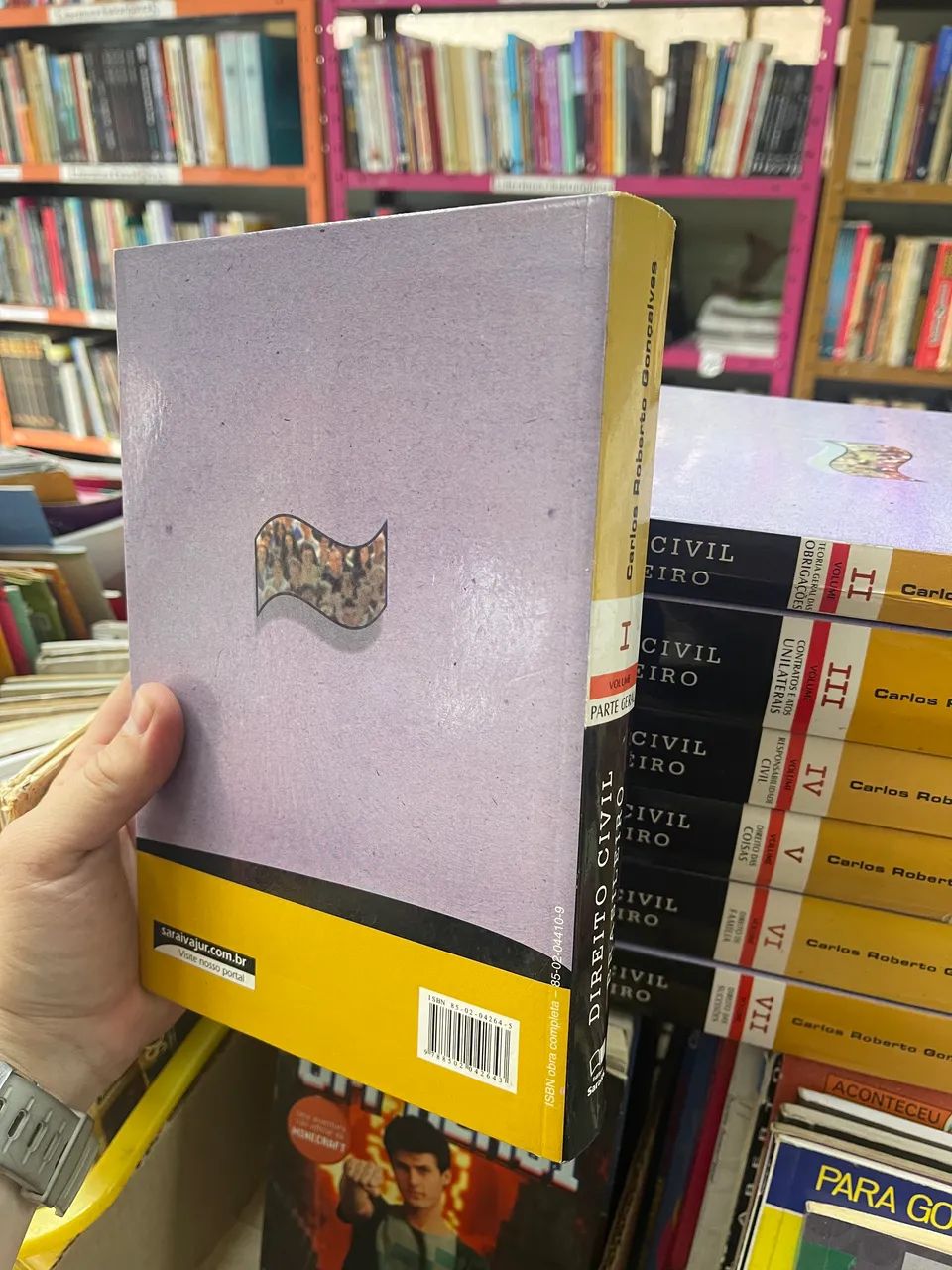 Coleção livro direito civil brasileiro 7 volumes Carlos Roberto Gonçalves  - Foto 4