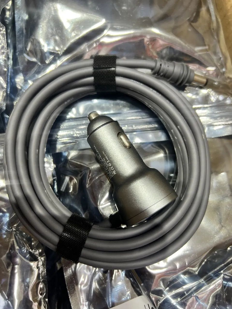 Carregador Veicular 12-24V para Starlink Mini com USB e USB-C + Cabo Original - Foto 2