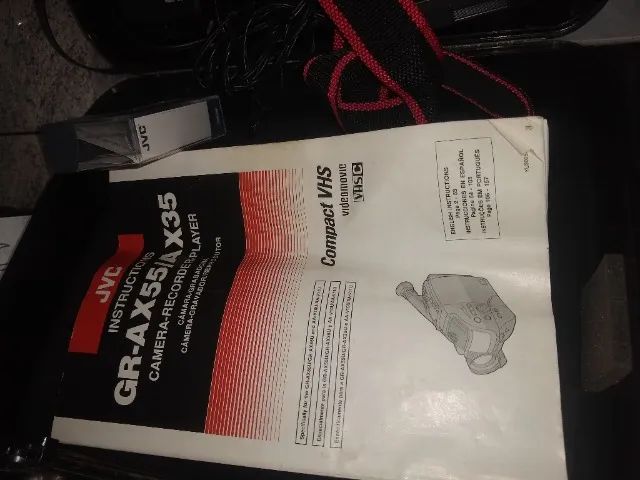 JVC GR-AX55 com acessórios - Foto 2