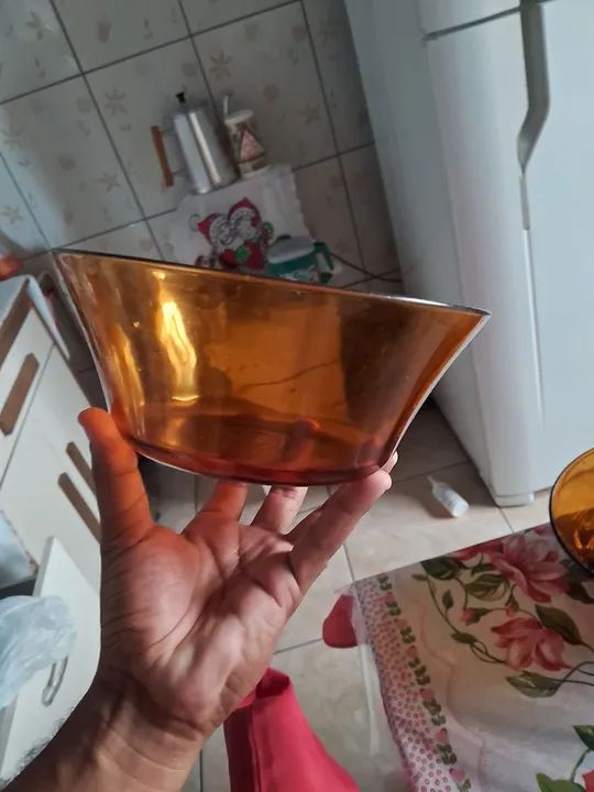 Jogo de Tigelas de Vidro âmbar duralex - Foto 4