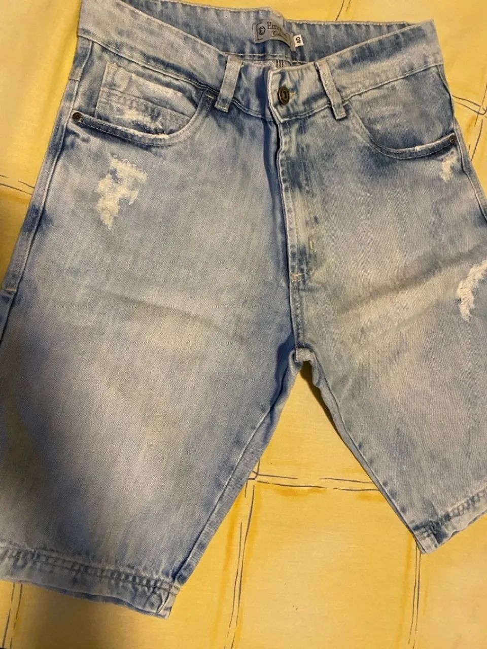 Bermuda Jeans masculina 40 - Foto 2