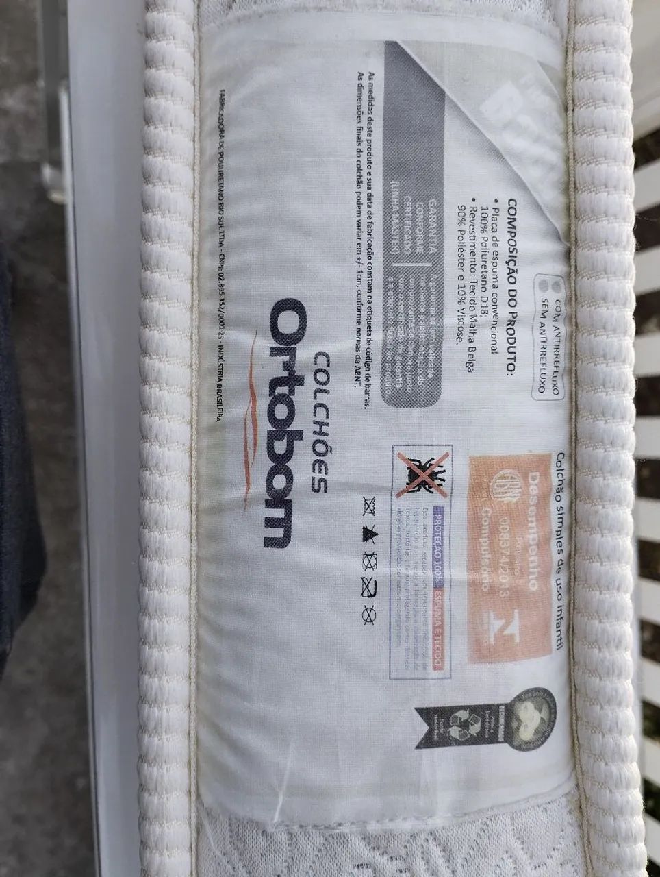 Berço que vira cama com colchão  - Foto 5