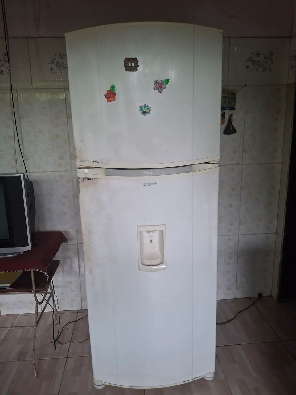 Geladeira com defeito 