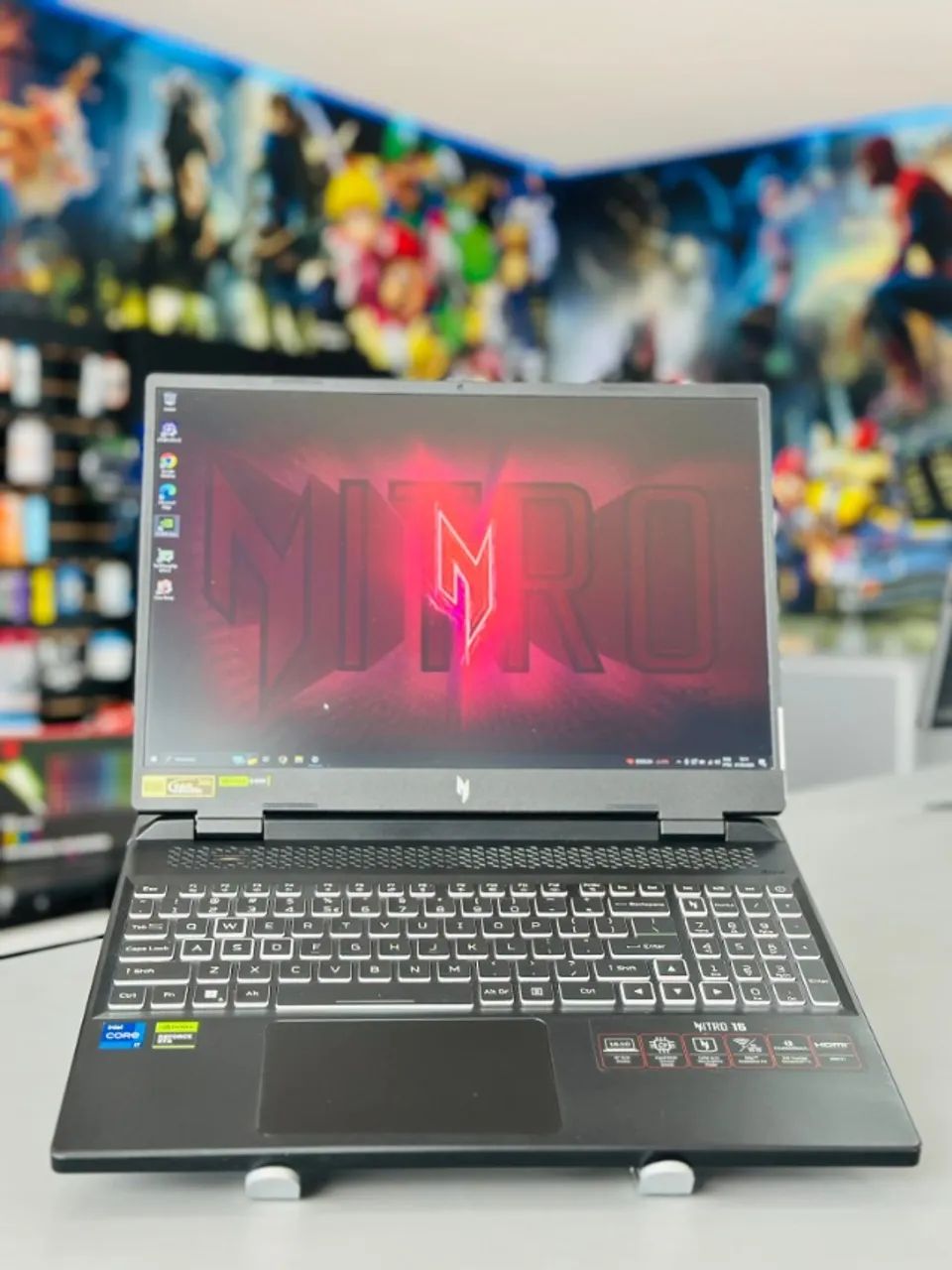 Notebook Gamer Acer Nitro 16 Intel i7-13700H 32GB RTX4050 - Loja LW Tech - Foto 2