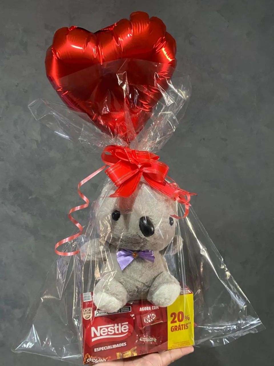 Presente pelúcia e chocolate64407467344002120