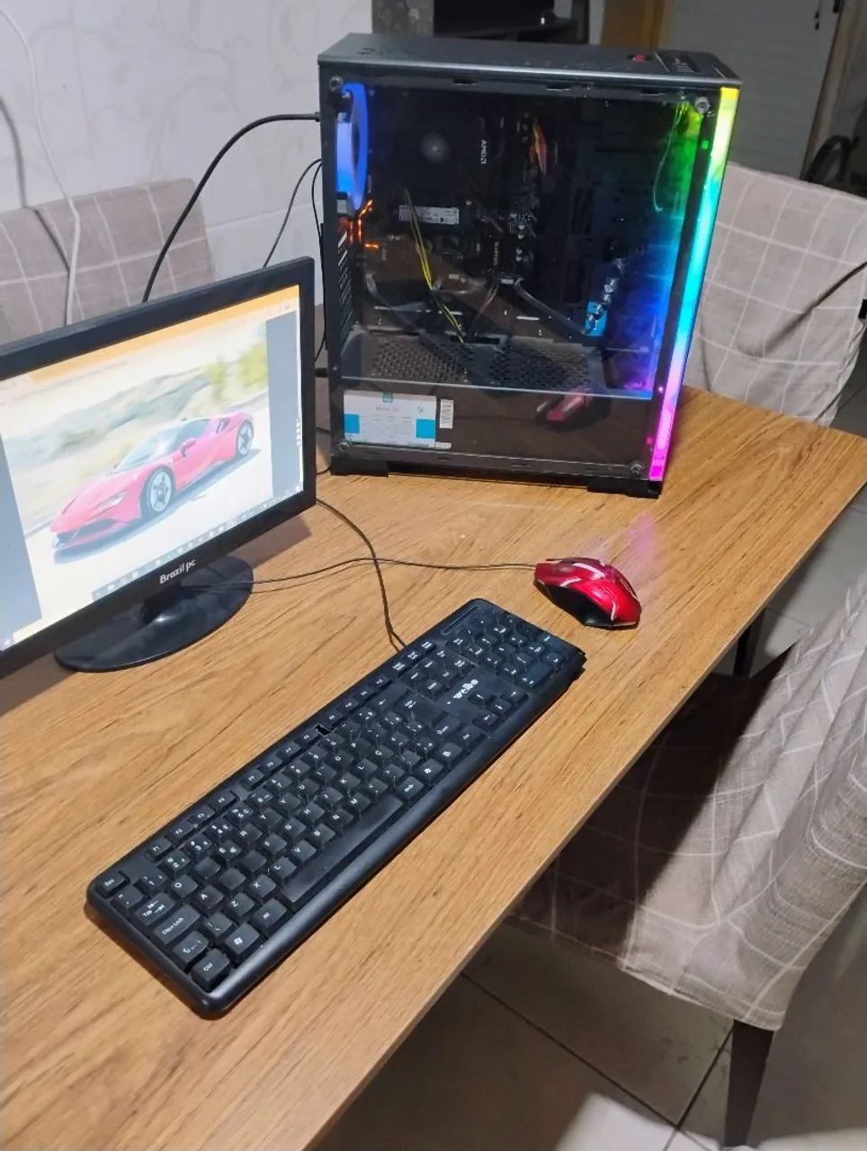 PC Gamer Completo com Gabinete RGB