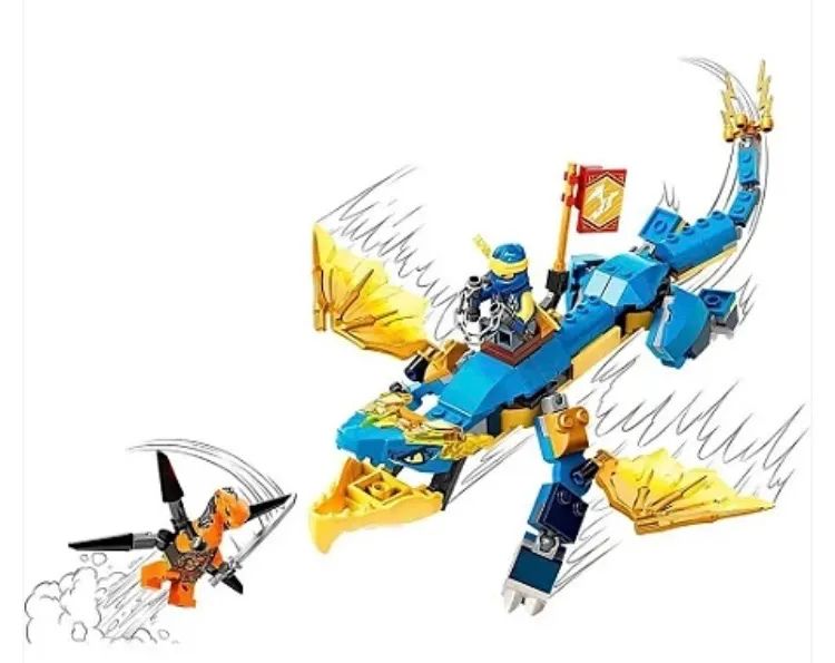 Lego Ninjago 71760 - Jays Thunder Dragon Evo - Novo - Hobbies e