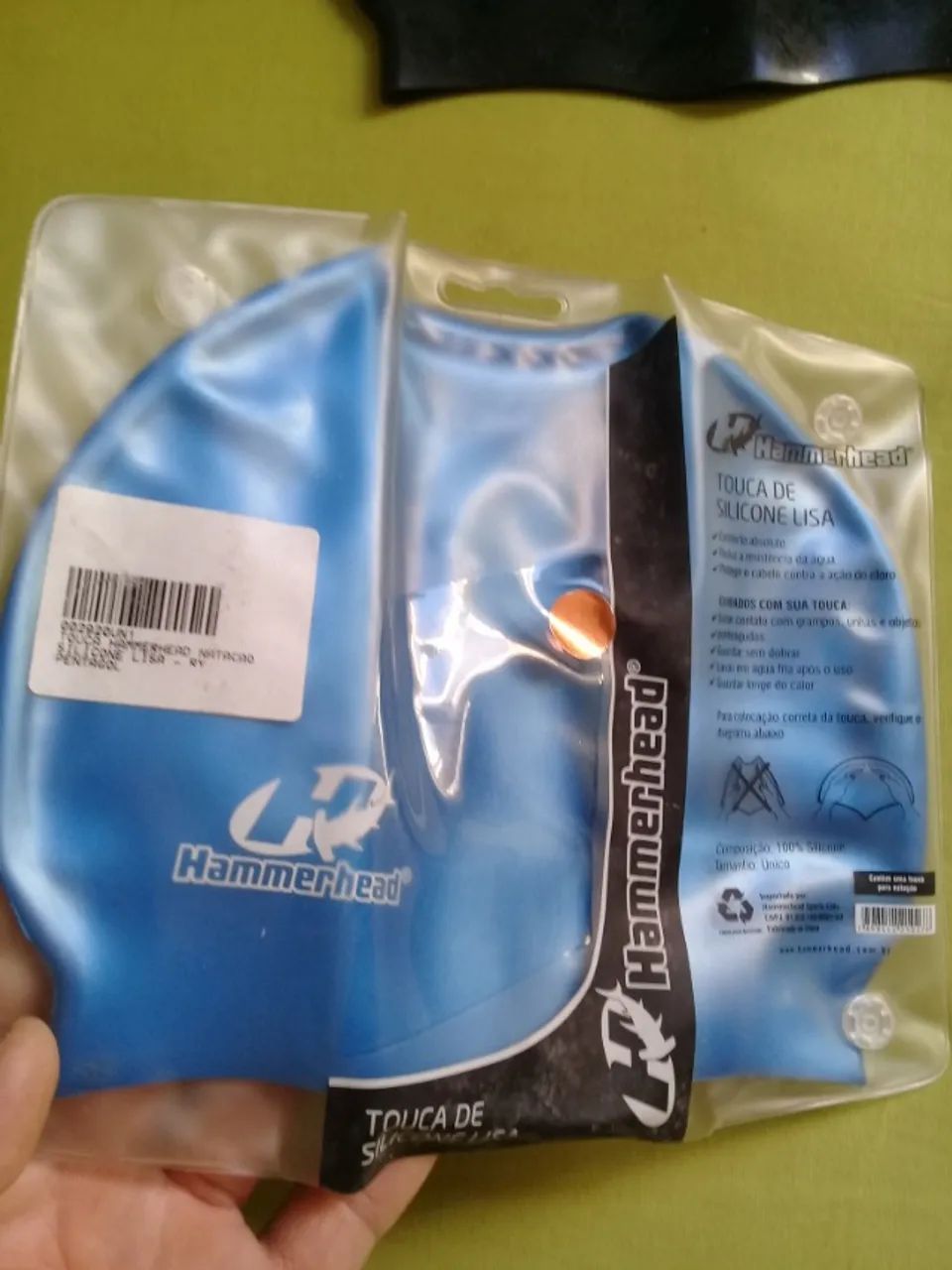 2x toucas de natação Hammerhead - Foto 3