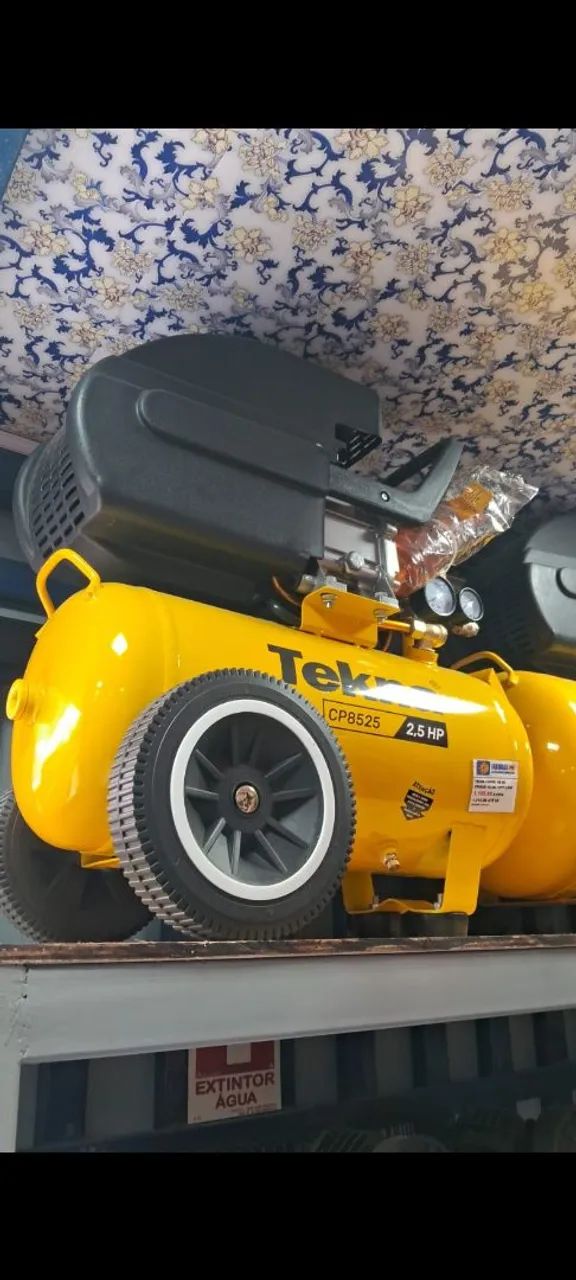 COMPRESSOR 24LITROS MON 127V 2,5CV  TEKNA - Foto 2