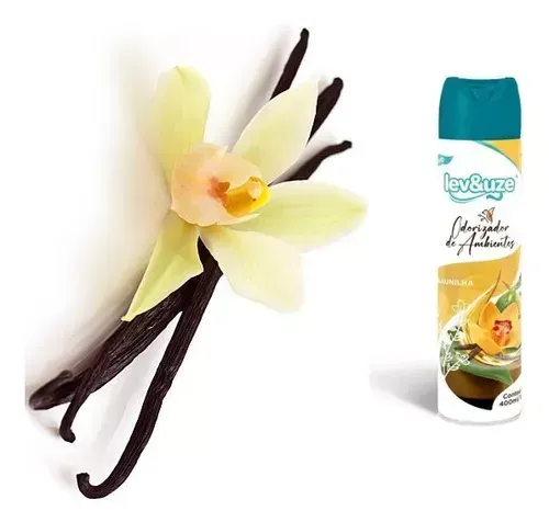 ODORIZADOR DE AMBIENTE BAUNILHA LEVeUZE 400ML