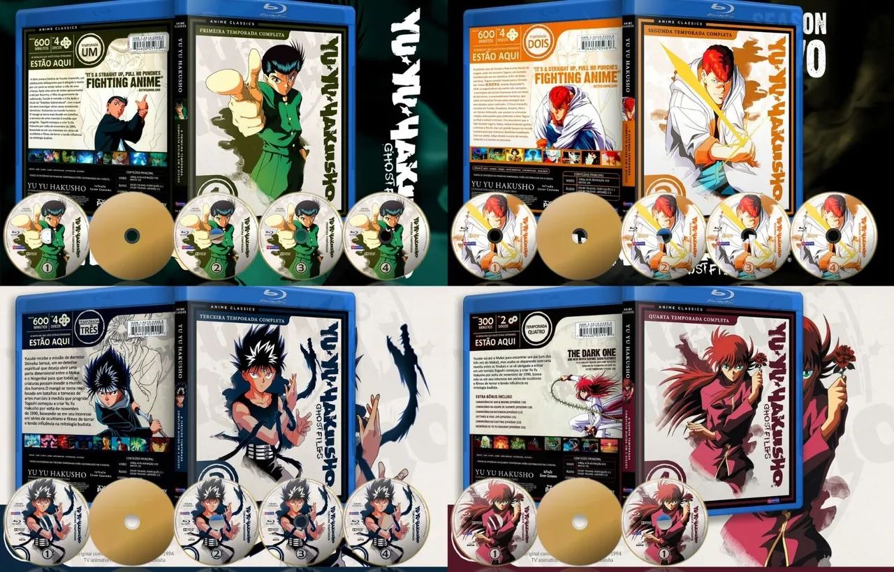 Yu Yu Hakusho - Terceira Temporada Completa - Blu-ray - Foto 2