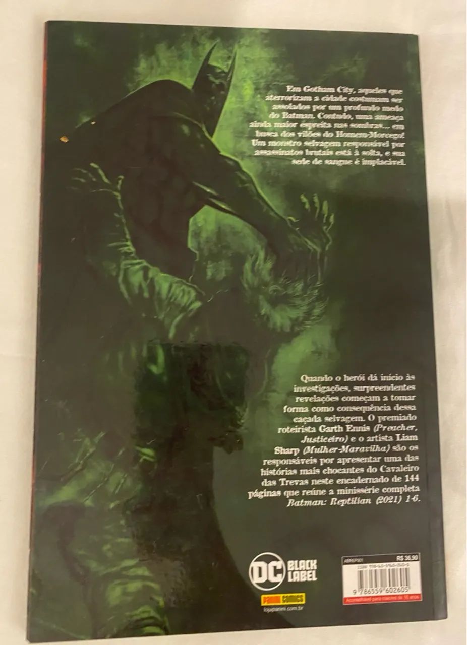 BATMAN REPTILIANO  (perfeito estado de conservação) - Foto 2