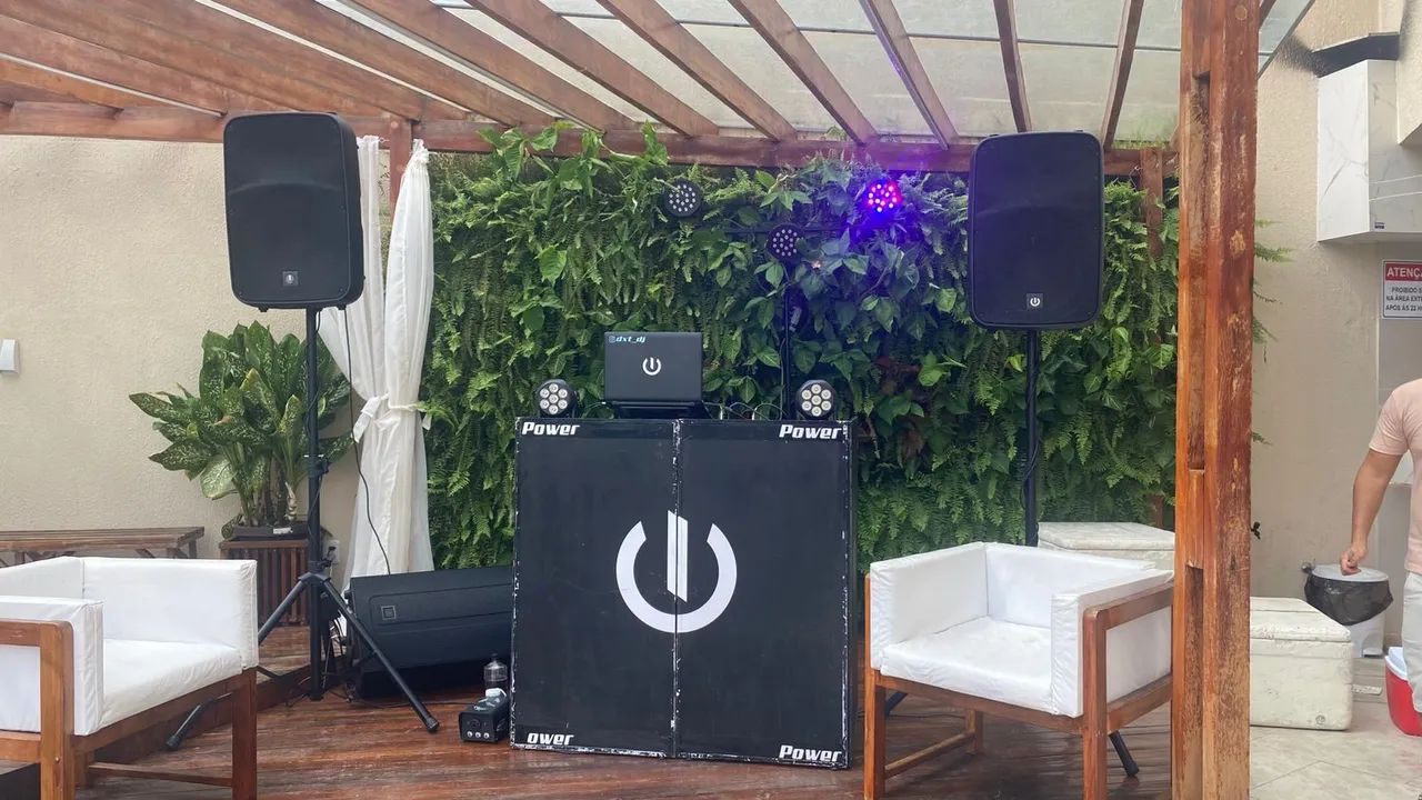 Dj som iluminação 