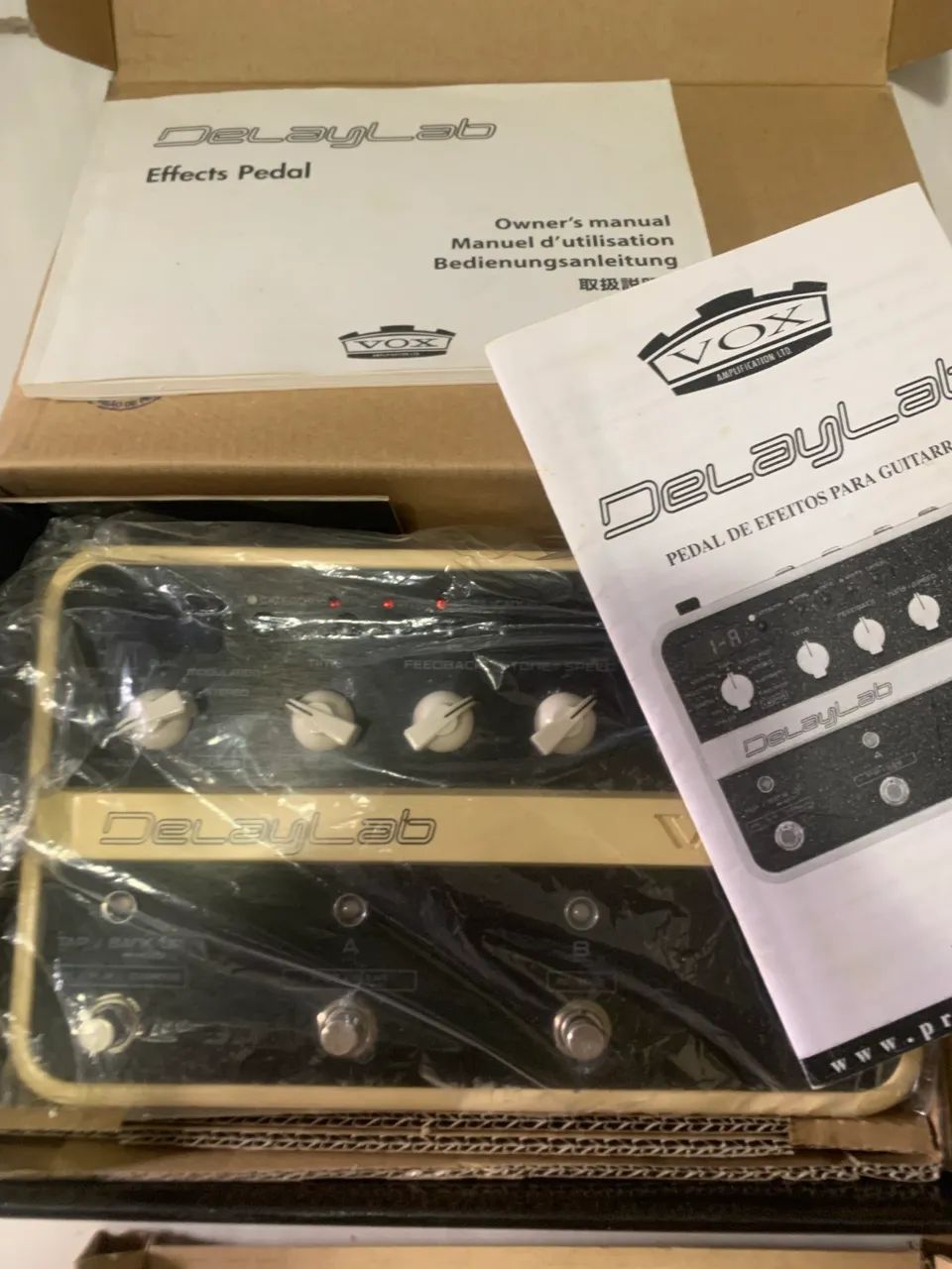 Pedal Delay VOX Dalay Lab