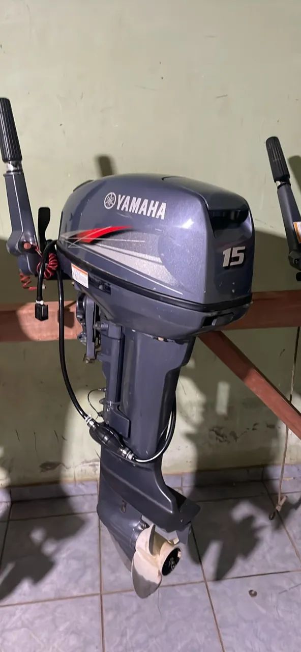 Motor de polpa Yamaha 15 HP - Foto 3