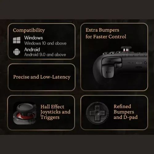 8bitdo ultimate 2c black myth wukong - Foto 3