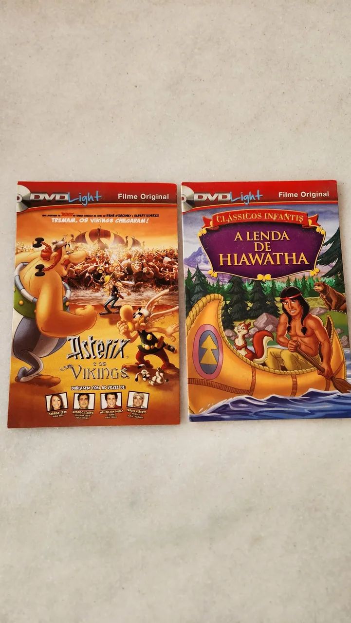 DVDs infantis  . Asterix e A lenda de Hiawatha 