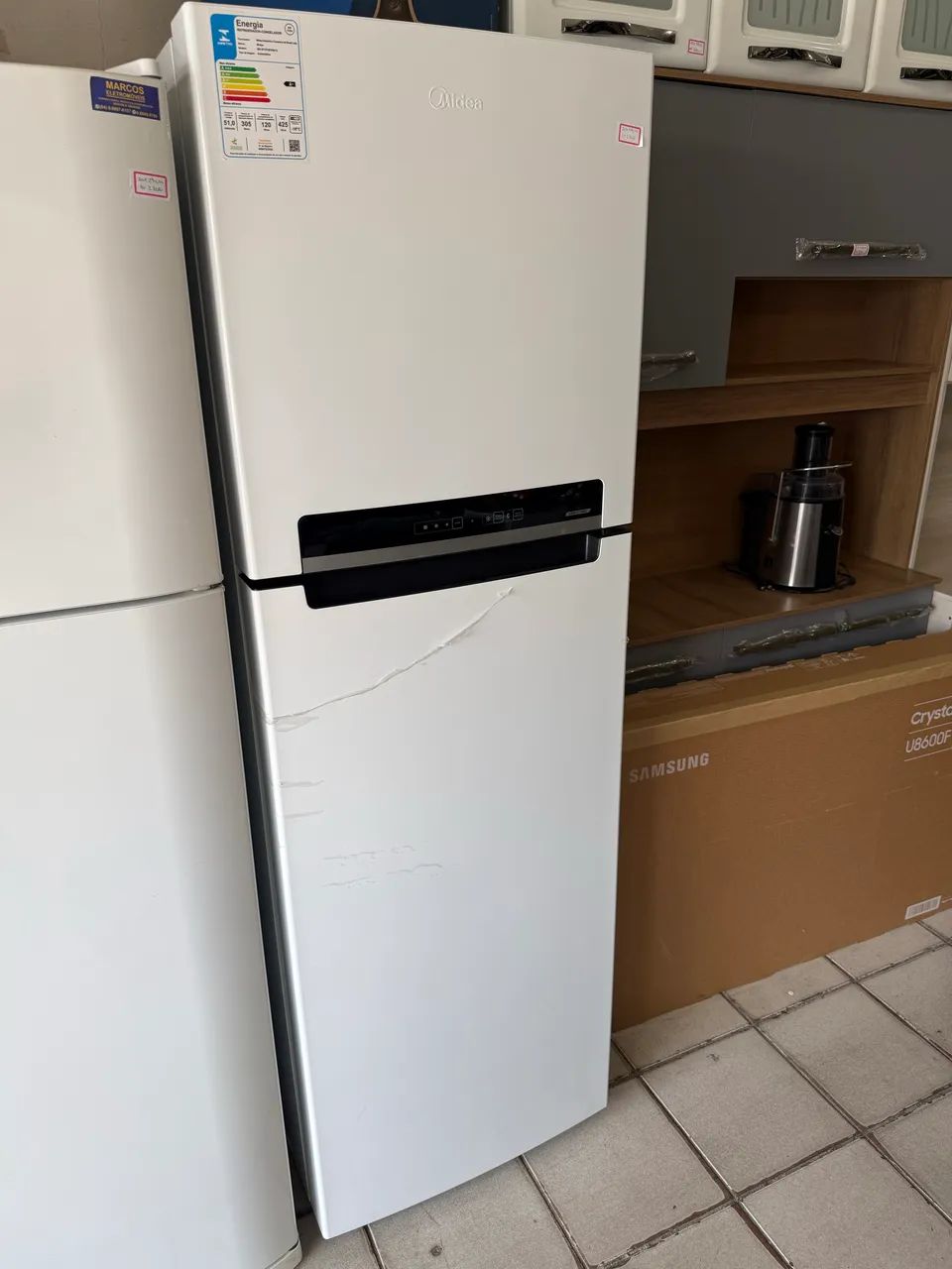 Geladeira Midea 425L Nova de Mostruário sem uso 