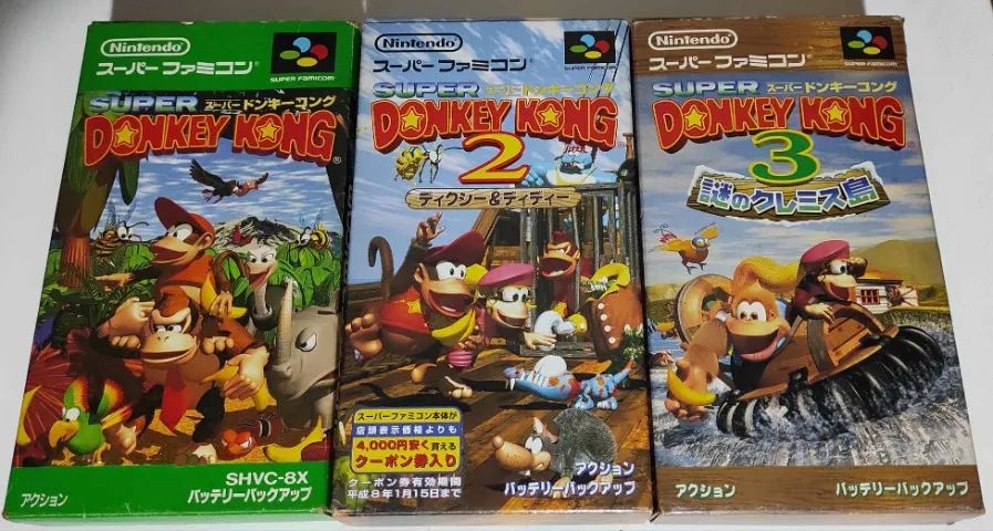 Donkey Kong JP Trilogia Original