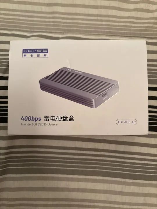 Gabinete SSD Thunderbolt 40Gbps ACASIS TBU405 Air
