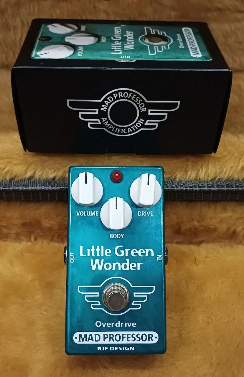 Pedal Overdrive Little Green Wonder Mad Professor - Instrumentos