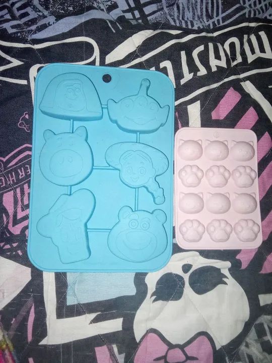 Formas de Silicone para Gelo Toy Story