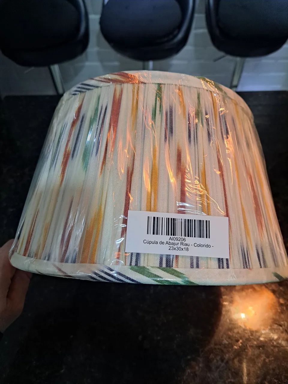 Abajur westwing com Cúpula Colorida - Foto 5