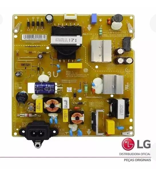 Placa Fonte Tv 43uj6300 Eax67146203 (1.1 - Foto 4