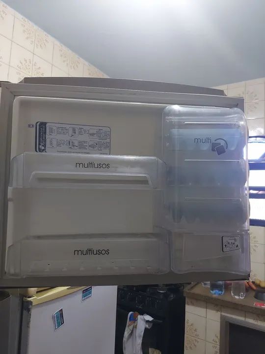 Geladeira Inox Duplex Mabe - Foto 6