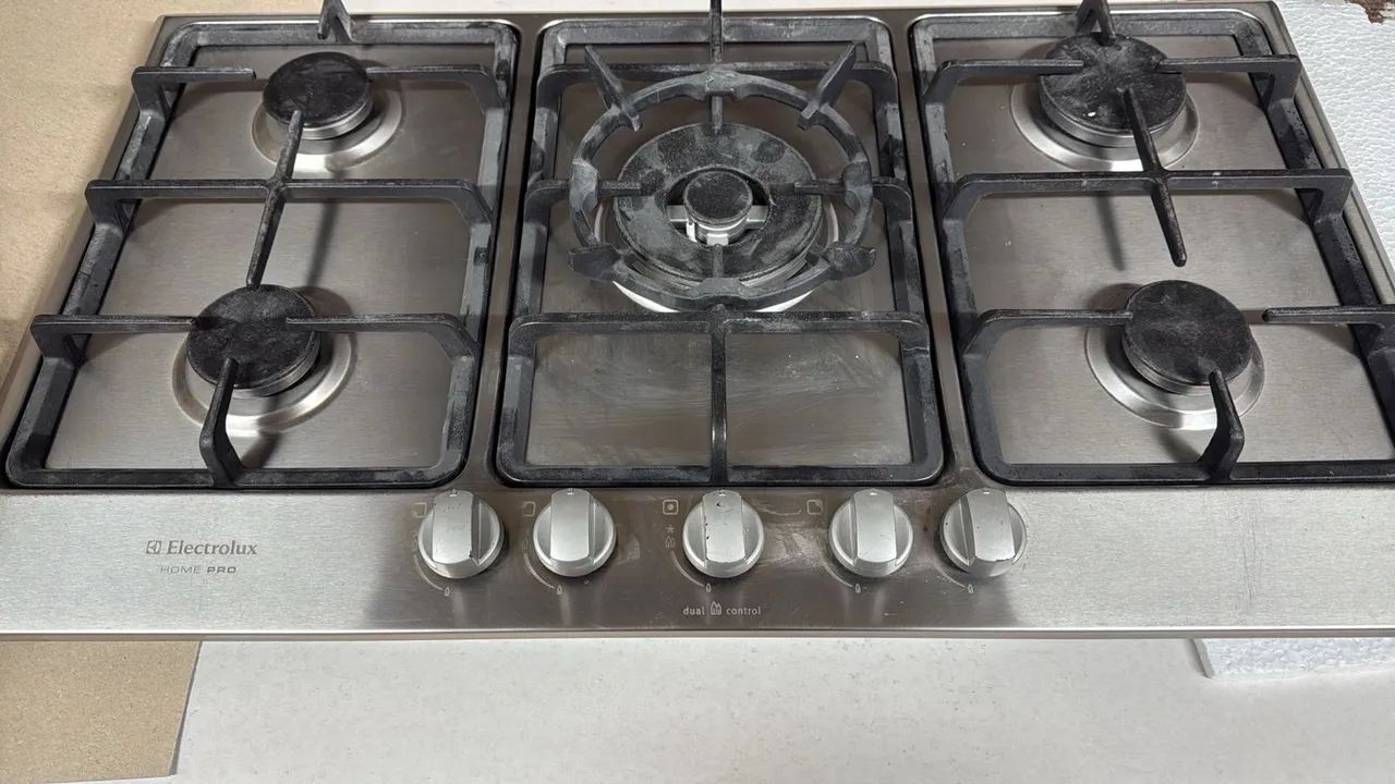 Cook top  inox eletrolux 5 bocas  - Foto 4