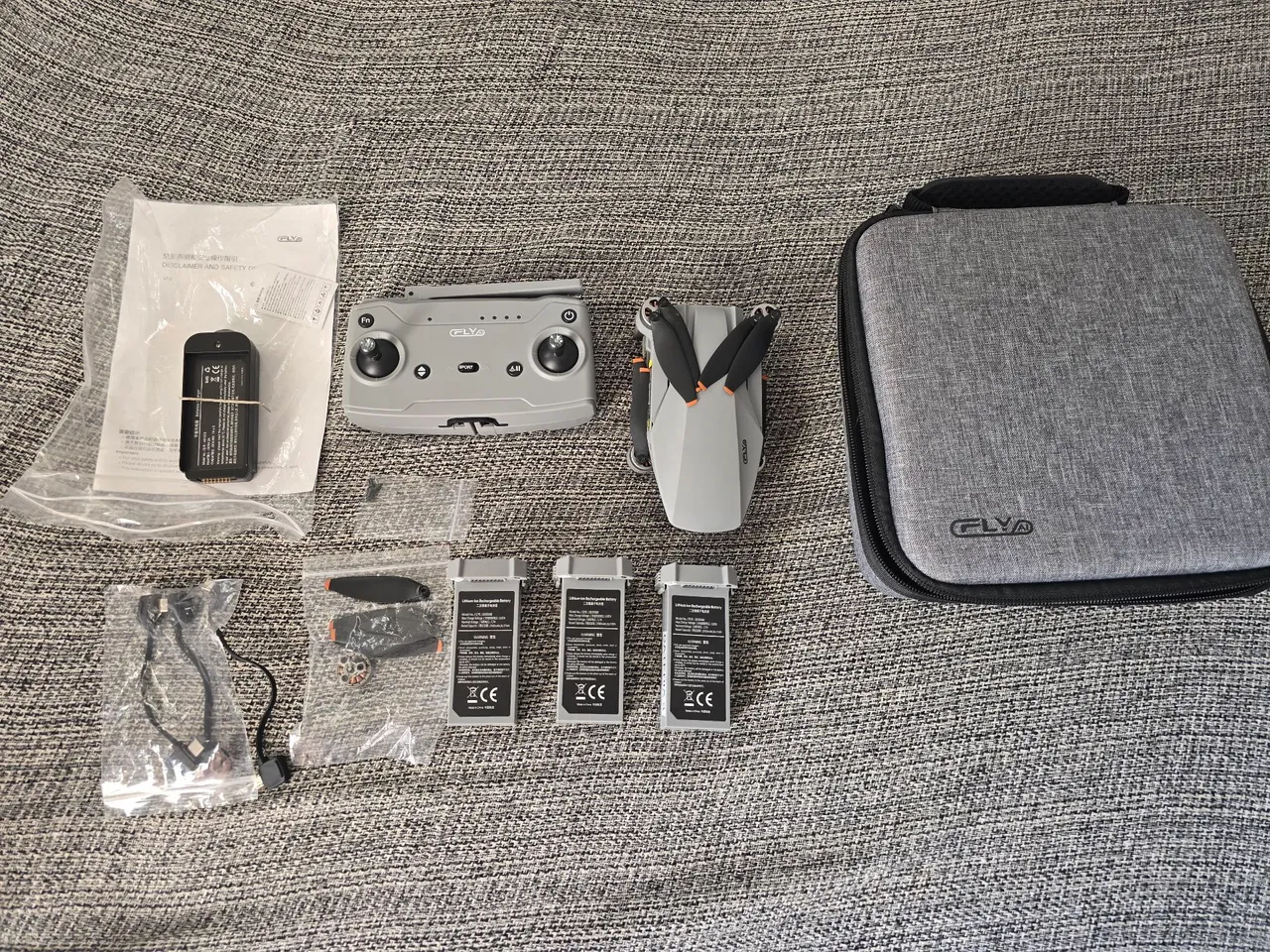 Drone cfly faith mini 3 baterias