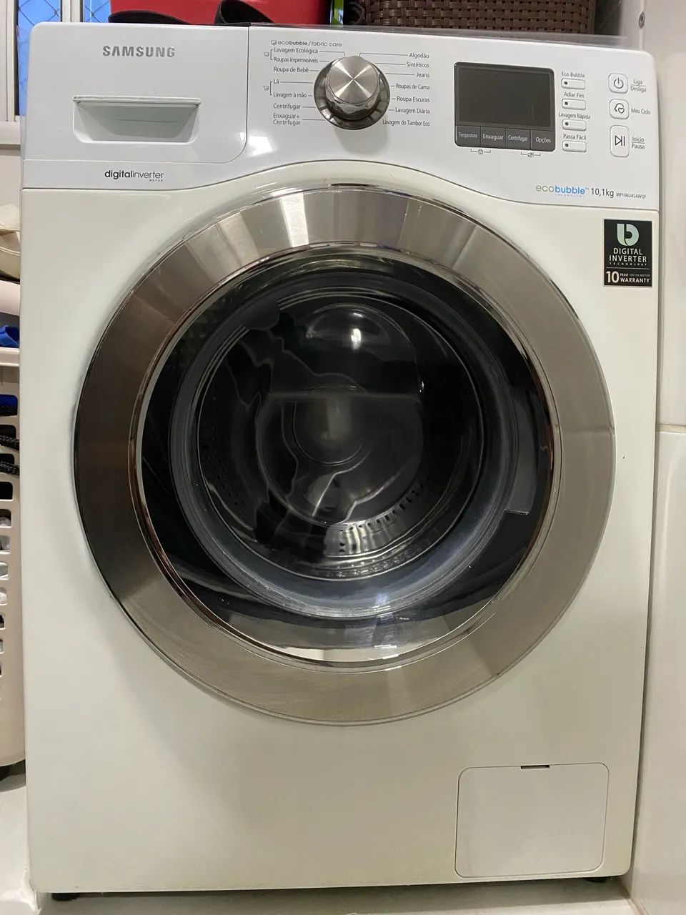 Lavadora SAMSUNG  ecobuble 10,1kg - Foto 2
