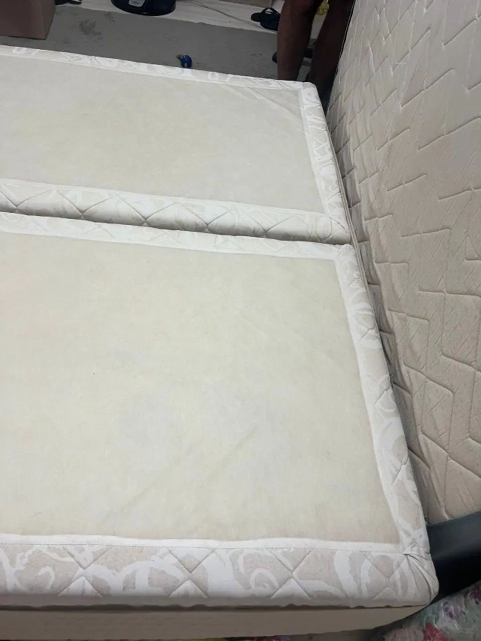 Doa-se Base de Cama Box Queen bege 158x198 - Foto 2