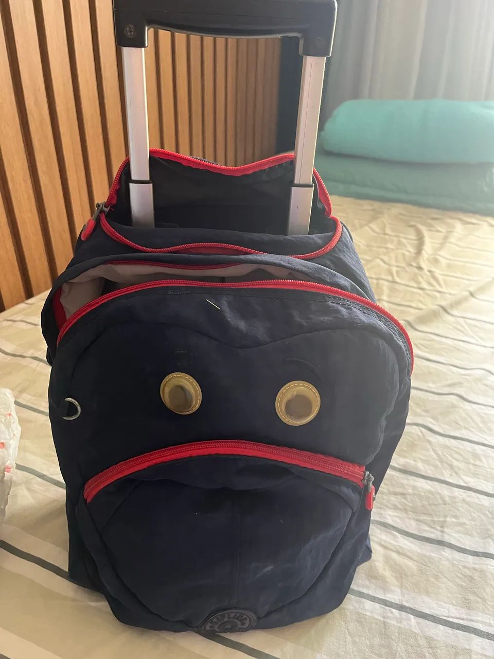 Vendo mochila com rodas bebê kipling  - Foto 2