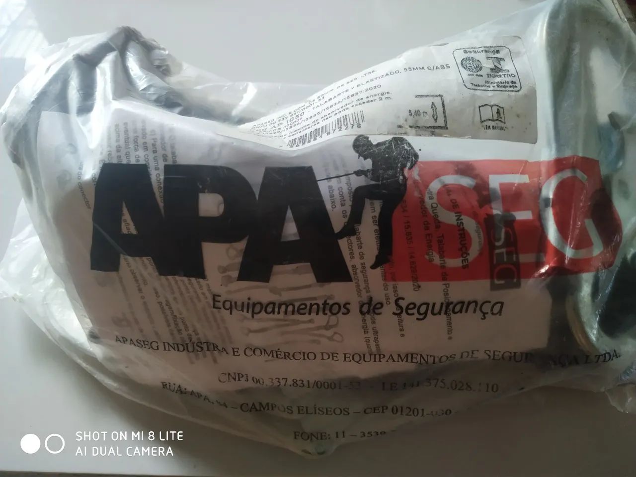 Equipamento de Segurança - Talabarte