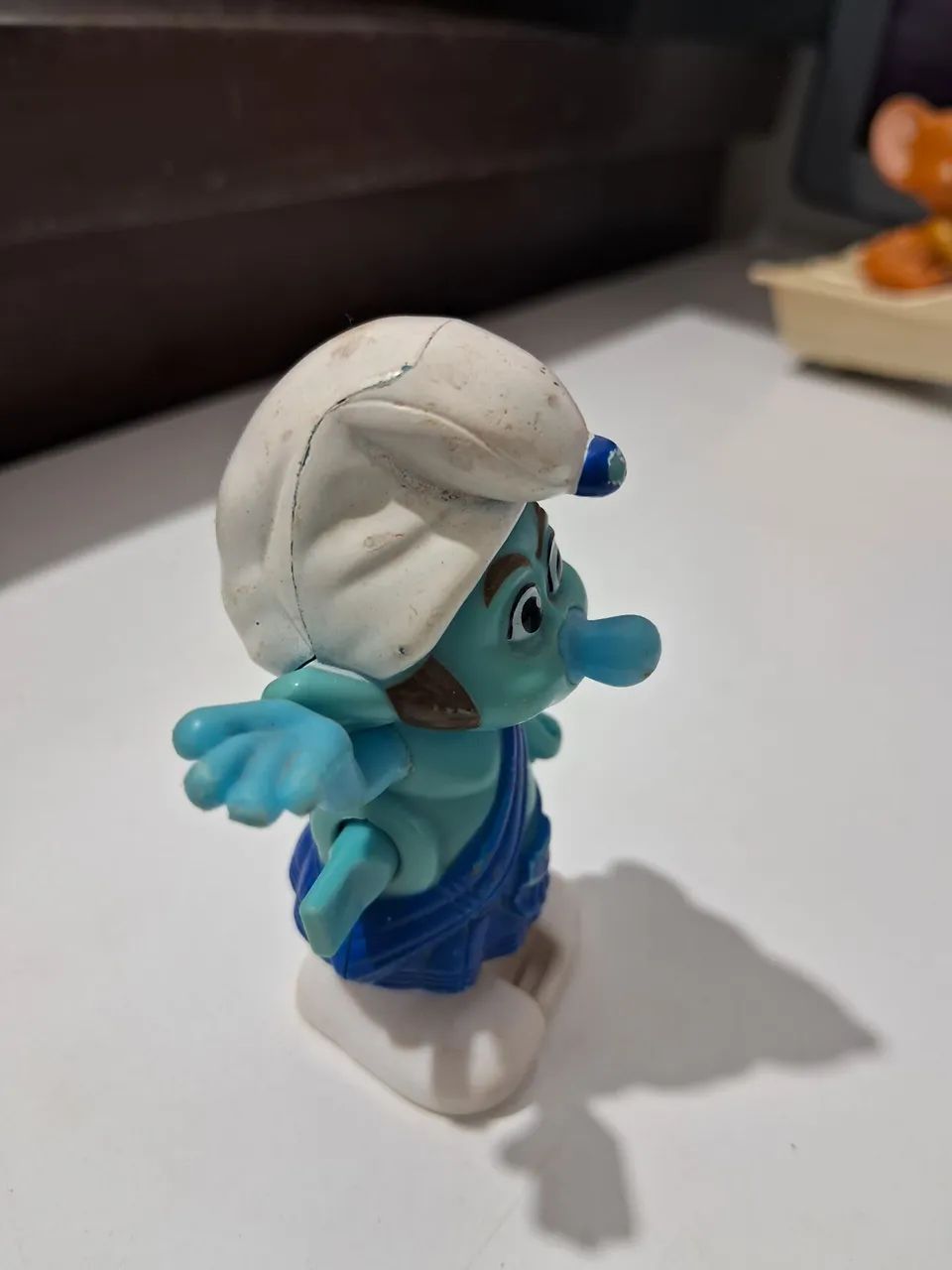 Boneco Smurf Gênio - Colecionável - Foto 2